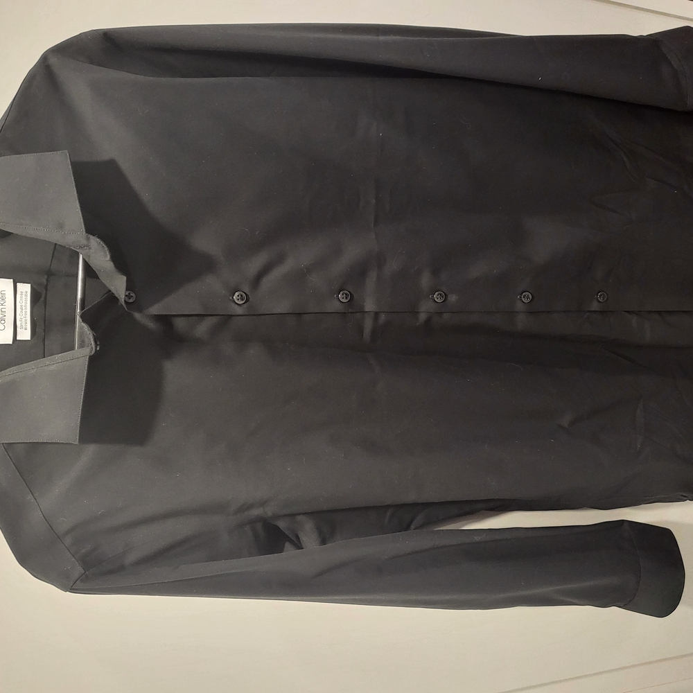 Calvin Klein Black Dress Shirt